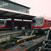 DB Trains in Munchen Hbf, Munchen (Munich), Bayern, Germany, 2010