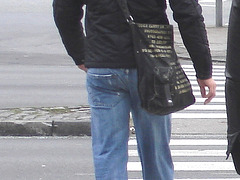 Jeune homme danois en jeans / Falk Lauritsen Reiser Danish boy in jeans - Copenhague / Copenhagen - Danemark / Denmark - 20 octobre 2008