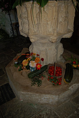 Font, St Andrew's Church, Covehithe, Suffolk