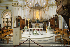 Positano - church altar  - 051914