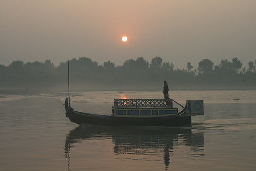 Sunrise on the Mongla River