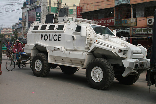 One Serious Police Vehicle