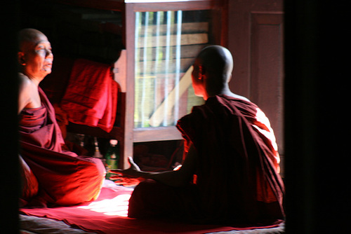 Monks in the Sun