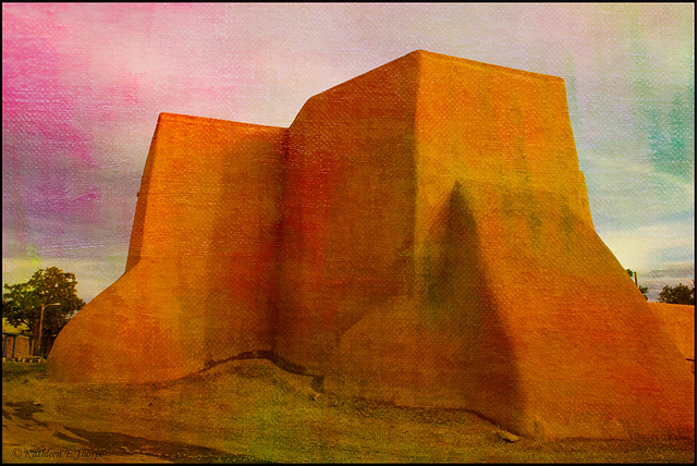 Taos St. Francis Church French Kiss Texture