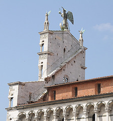Lucca: San Michele Fassade