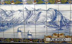 Funchal. Altstadt. Azulejo an der Hauswand. ©UdoSm
