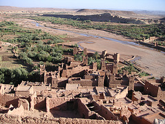 La kasbah d'Ait Ben Haddou-Marruecos