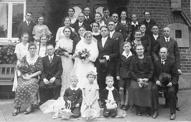 Hochzeit in Steinbergen 1936