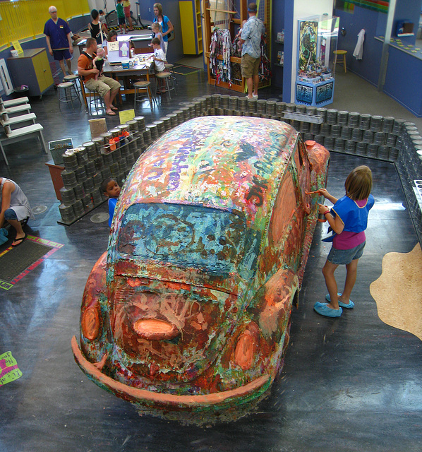 Paint-A-VW at Children's Discovery Museum (5973)