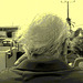 Chevelure au vent  /  Windy hairstyle - Varadero, CUBA.  6 février 2010-  Vintage postérisé