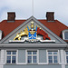 Wappen am Commandantenhaus