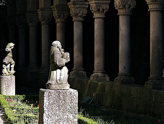 Statues and cloisters