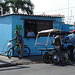 Bleu roulant / Wheeling blue - Varadero, CUBA.  février 2010