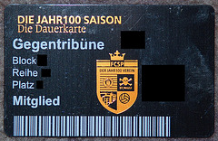 Dauerkarte FC St. Pauli  Saison 2010-2011
