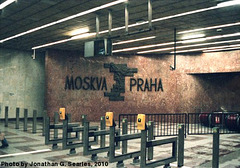 Andel Metro Station, Prague, CZ, 2010