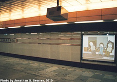 Palmovka Metro Station, Picture 2, Prague, CZ, 2010