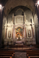Autel et retable de l'église St Etienne - Agde