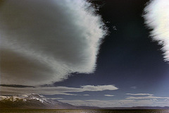 Clouds scenery at the Memo Nanyi (Gurla Mandhata) mountain range