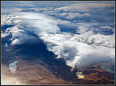 cloud eats landscape