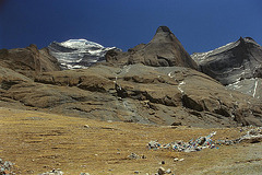 Looks out the Kailash peak