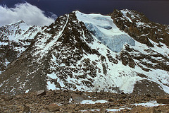 Mt. Chyangresi and its icefall