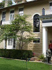 Le quartier King Williams / King Williams area - San Antonio, Texas. USA - 29 juin 2010.