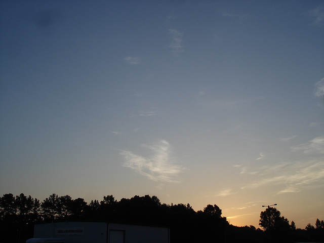 Coucher de soleil / Sunset - Pocomoke, Maryland. USA - 18 juillet 2010
