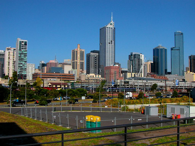 One more view of the skyline of Melbourne