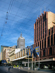 Bourke St in Melbourne