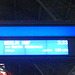 Late Metropol Displayed on Platform Trainboard in Praha Hlavni Nadrazi, Prague, CZ, 2010