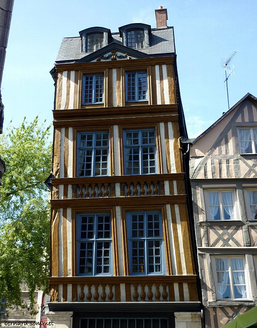 Rouen et ses maisons