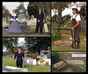 Cemetery Reenactors