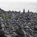 Steinmännchen (Schtoamanderl) am Strand mit Fernweh...? ©UdoSm