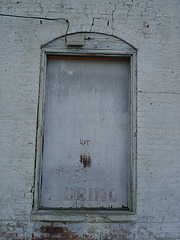 The bring window / Fenêtre bring - Bastrop. Louisiane. USA - 8 juillet 2010.
