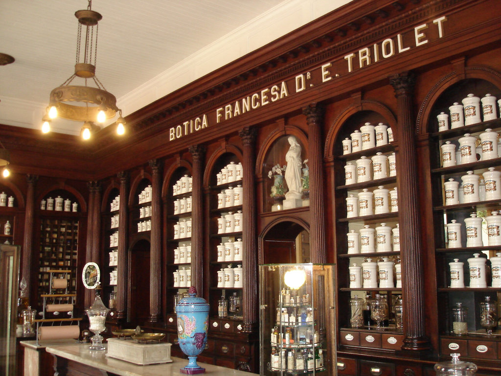 Musée de la pharmacie / Drugstore museum - Matanzas, CUBA. 5 février 2010