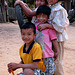 Playing kids in Baan Koog, Na Haew
