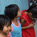 Thai kids in Minburi outside Bangkok