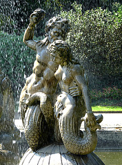 Waddesdon Manor- North Fountain Statues