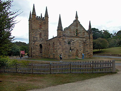 Convict-built church at Port Arthur