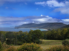 Panorama vista to Taranna bay
