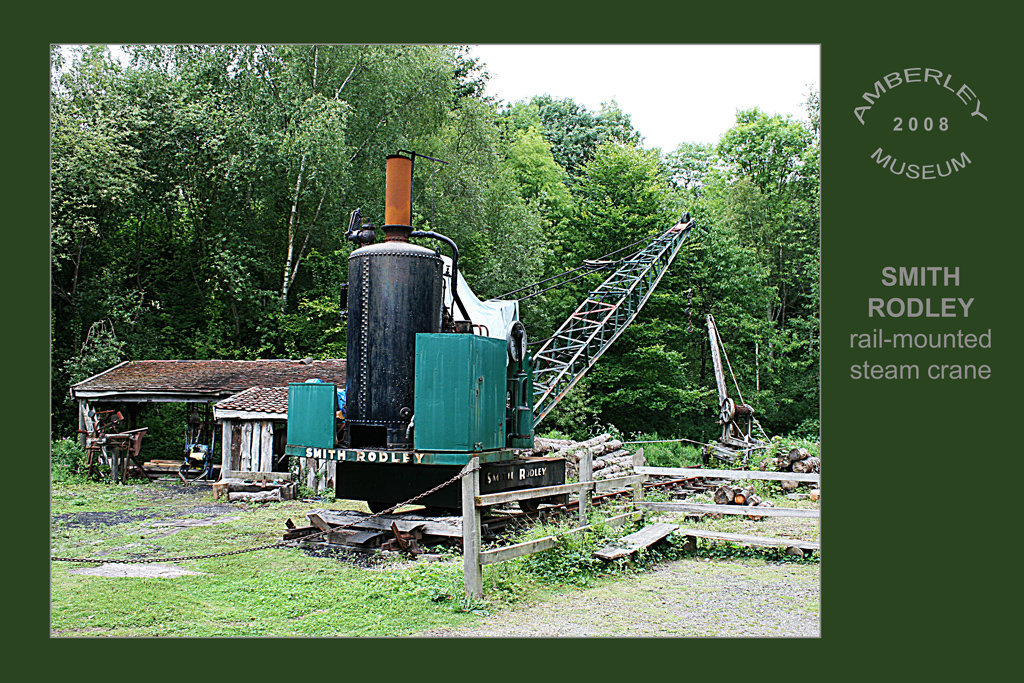 Smith Rodley steam crane - Amberley Museum - 11.8.2008