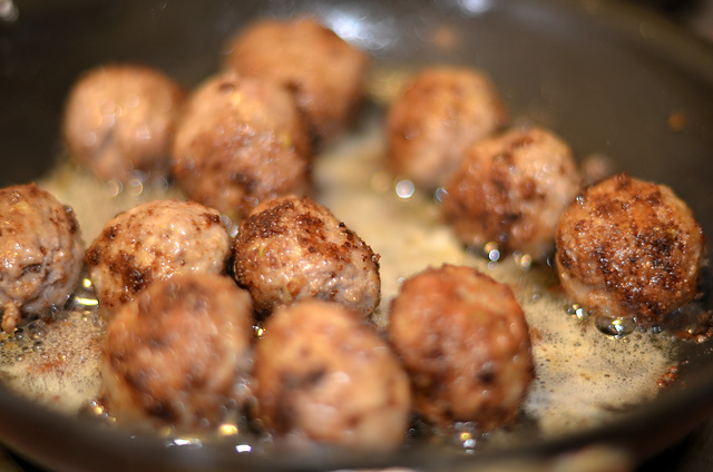 First Attempt at Swedish Meatballs