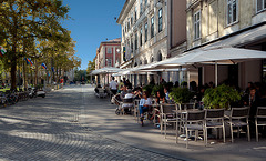 Bar Cafe in Kongresni Square, Ljubljana