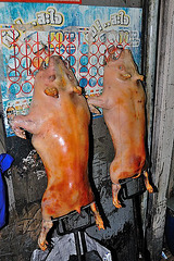 Suckling pig, a dish for Chinese New Year