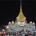 The pagoda of Phra Phuttha Maha Suwan Patimakon at night