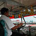 Express boat skipper on the Chao Phraya river
