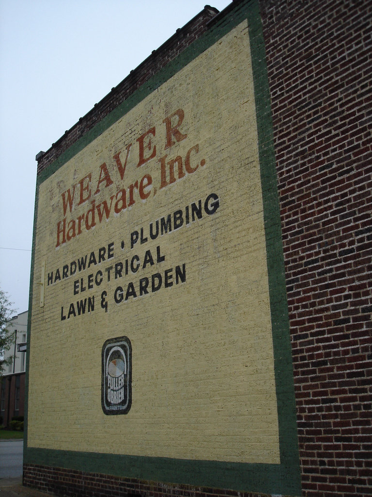 Weaver hardware, inc / Hamilton, Alabama. USA - 10 juillet 2010