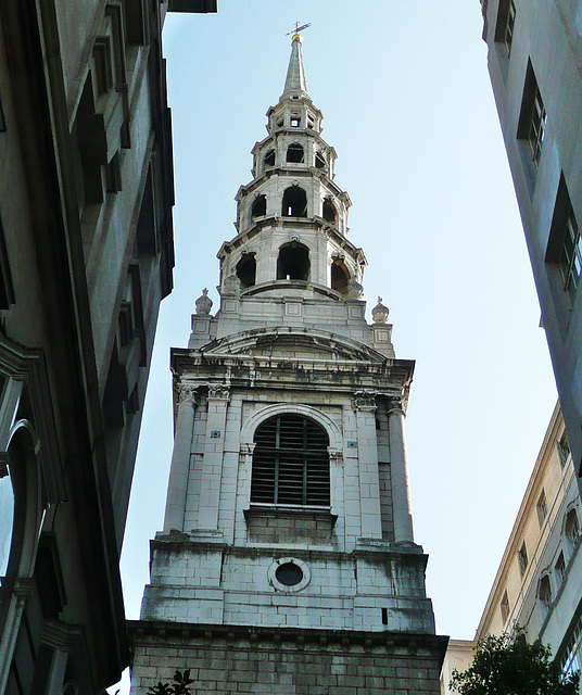st.bride's, london. tower 1701-3