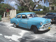 Taxi MDV 682 / Varadero, CUBA. 7 février 2010.