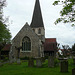 old harlow church from the west